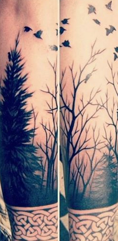 Skog, Tatueringar